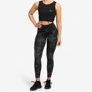 NWOT Better Bodies Camo High Tights - Dark Camo